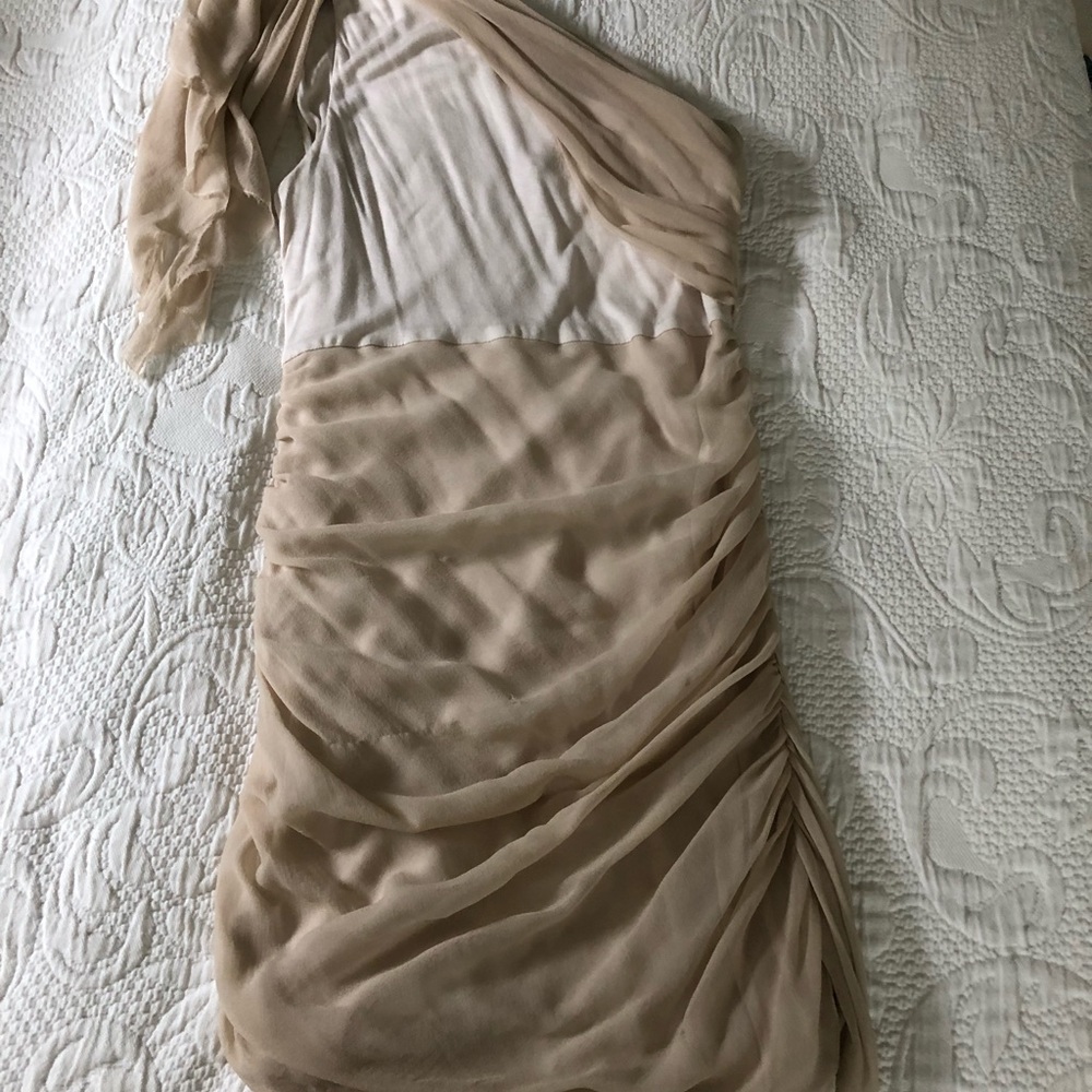 Alice and Olivia One Shoulder Drape Dress - Picture 6 of 7